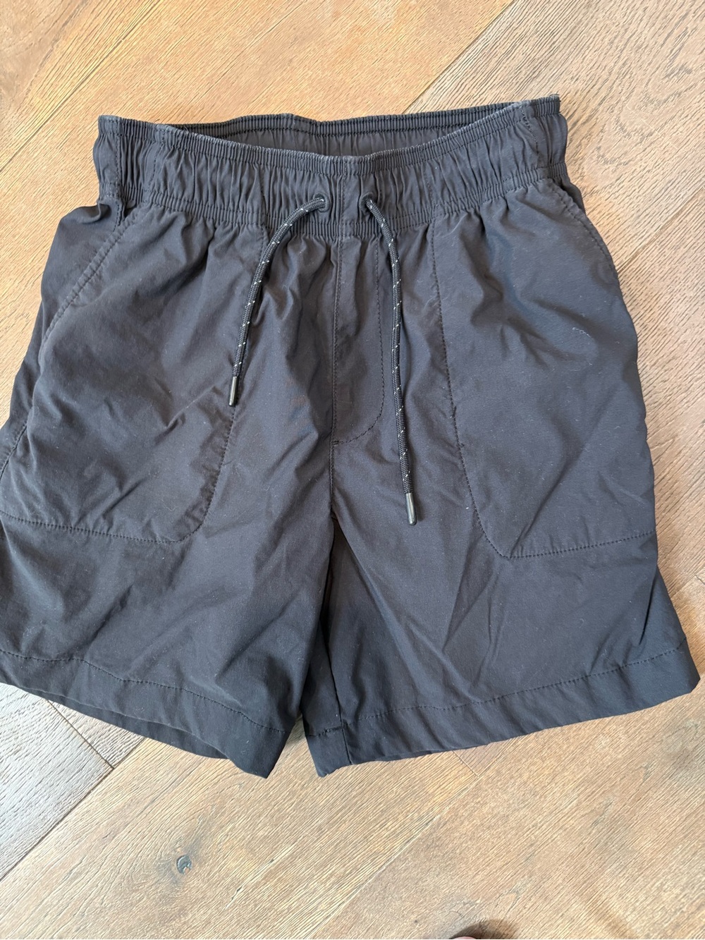 Crewcuts Charcoal Drawstring Swim/Active Shorts